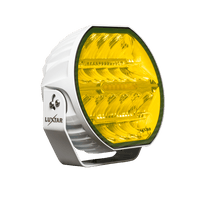 LED ekstralys Stellar Dynamic 9" Hvid – Gul – 12.200 lm – 16.480 lm – LUXTAR – produktbillede forfra | LUXTAR