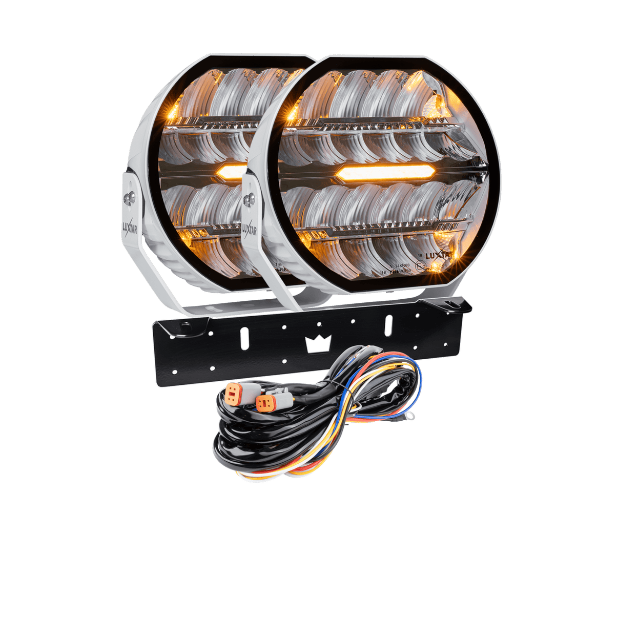 LED ekstralys Stellar White RAD2 – 12.200 lm – 16.480 lm – LUXTAR – produktbillede forfra | LUXTAR