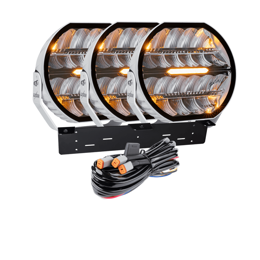 LED ekstralys Stellar White RAD3 – 12.200 lm – 16.480 lm – LUXTAR – produktbillede forfra | LUXTAR
