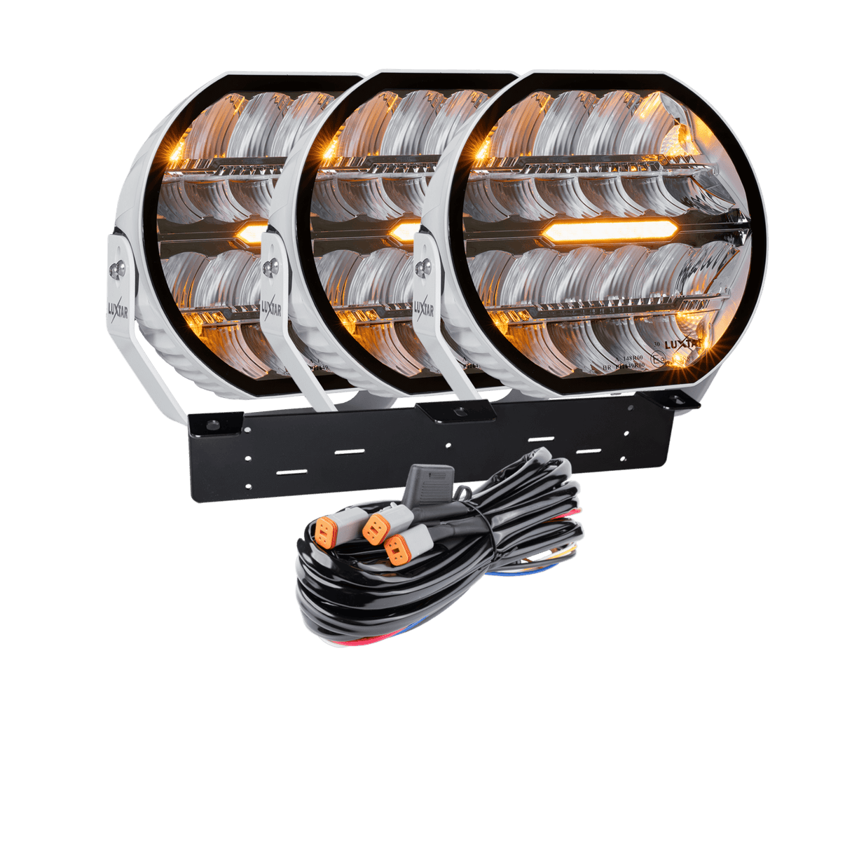 LED ekstralys Stellar White RAD3 – 12.200 lm – 16.480 lm – LUXTAR – produktbillede forfra | LUXTAR