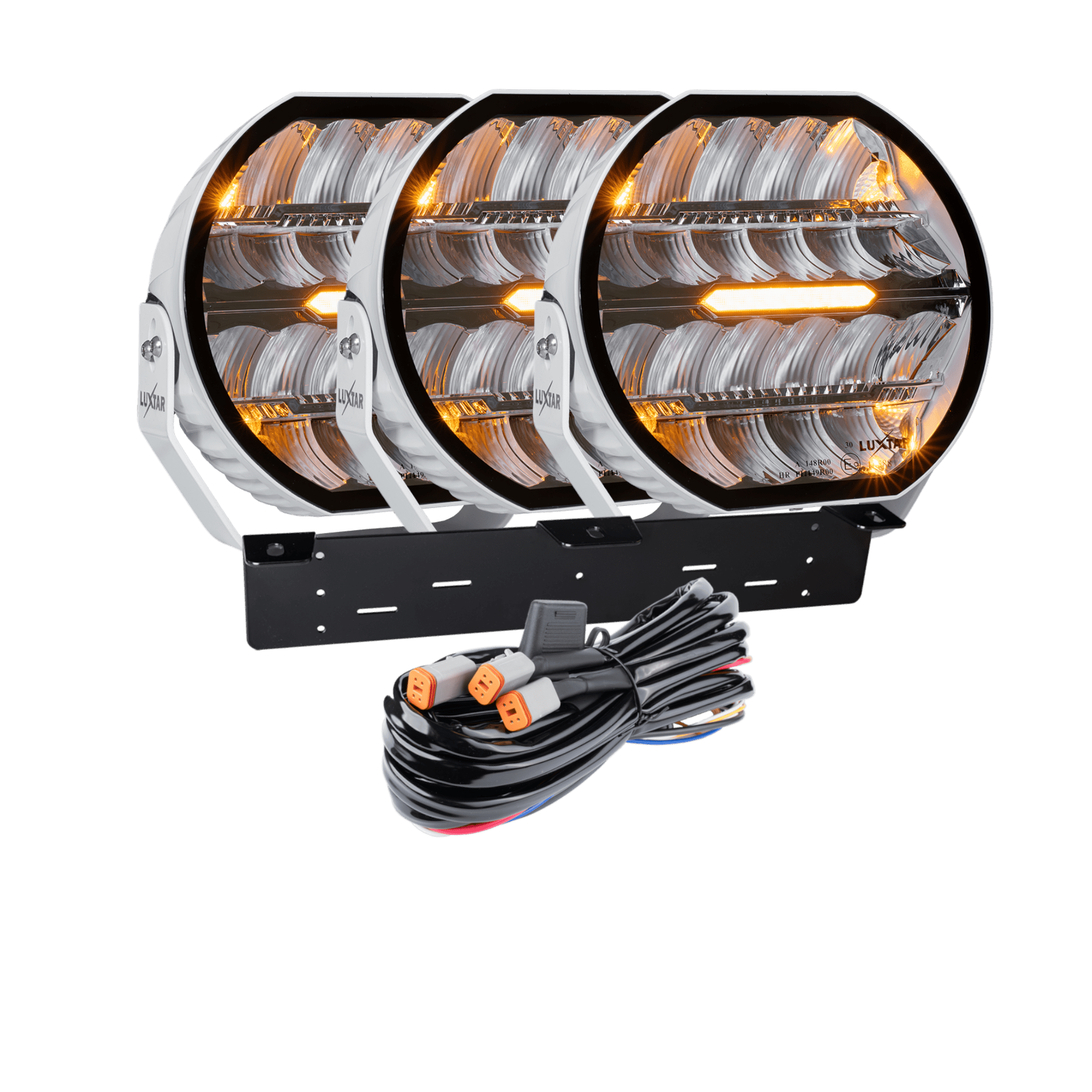 LED ekstralys Stellar White RAD3 – 12.200 lm – 16.480 lm – LUXTAR – produktbillede forfra | LUXTAR