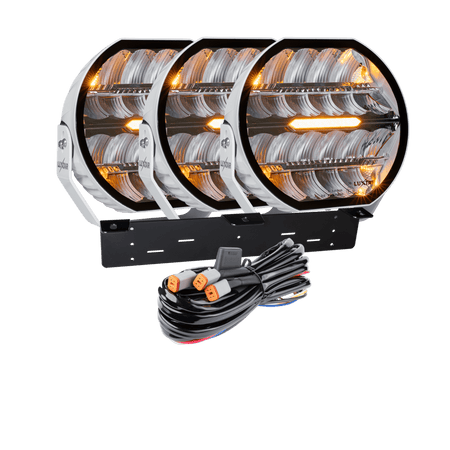 LED ekstralys Stellar White RAD3 – 12.200 lm – 16.480 lm – LUXTAR – produktbillede forfra | LUXTAR
