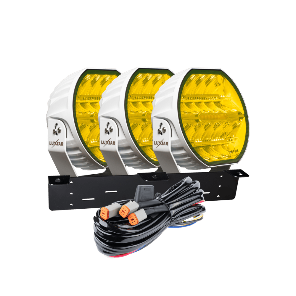 LED-tillægslys Stellar White RAD3 – Gul – 12.200 lm – 16.480 lm – LUXTAR – produktbillede forfra | LUXTAR