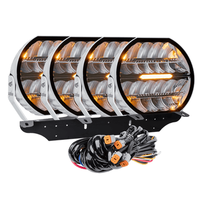 LED ekstralys Stellar White RAD4 – 12.200 lm – 16.480 lm – LUXTAR – produktbillede forfra | LUXTAR