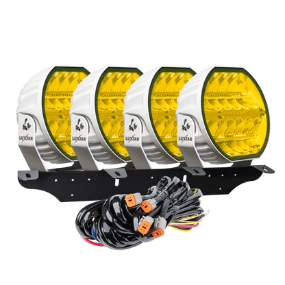 LED-tillægslys Stellar White RAD4 – Gul – 12.200 lm – 16.480 lm – LUXTAR – produktbillede forfra | LUXTAR