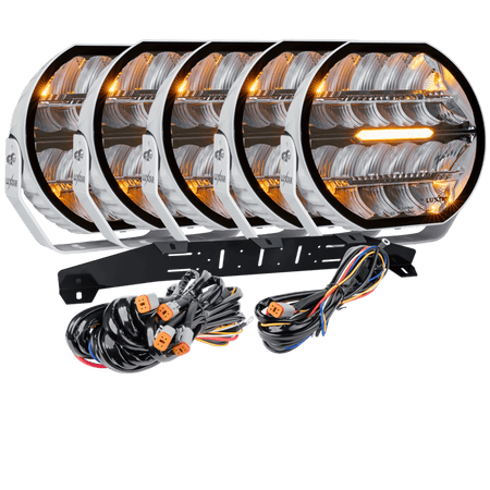 LED ekstralys Stellar White RAD5 – 12.200 lm – 16.480 lm – LUXTAR – produktbillede forfra | LUXTAR