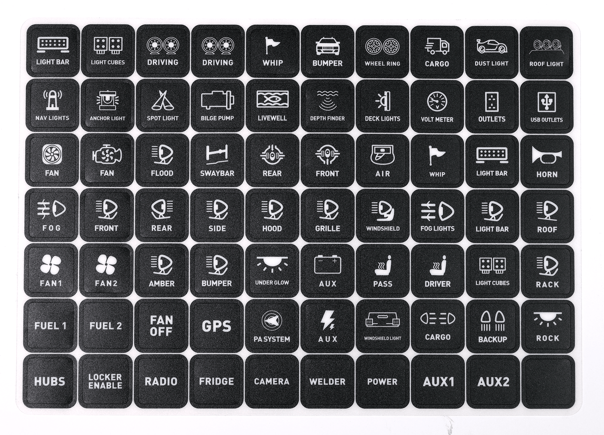 Switch Panel – 6 Channel – 12-24V DC – 2026-12-24 00:00:00 – LUXTAR – extrabild | LUXTAR