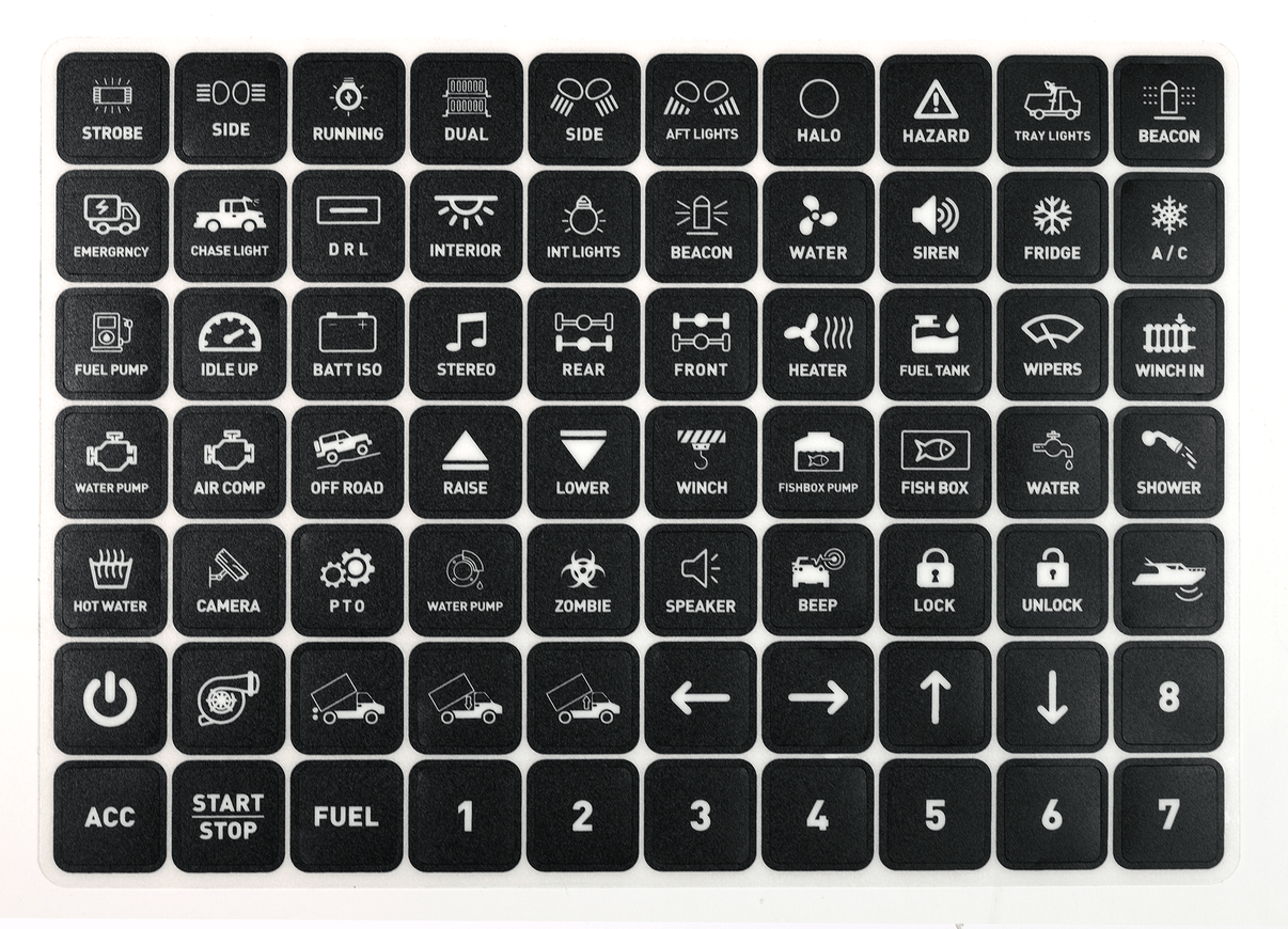Switch Panel – 6 Channel – 12-24V DC – 2026-12-24 00:00:00 – LUXTAR – kompletterande vy | LUXTAR