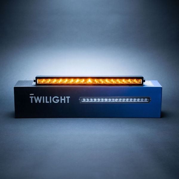 LED-rampe Twilight – 300W – 18.140 lm – 284W – LUXTAR – produkt set fra siden | LUXTAR