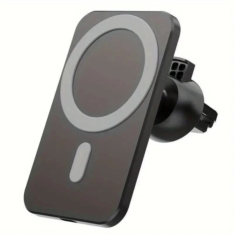 Magnetisk trådløs biloplader med telefonholder - Hurtigoplader til iPhone (MagSafe) - Carlevel - 