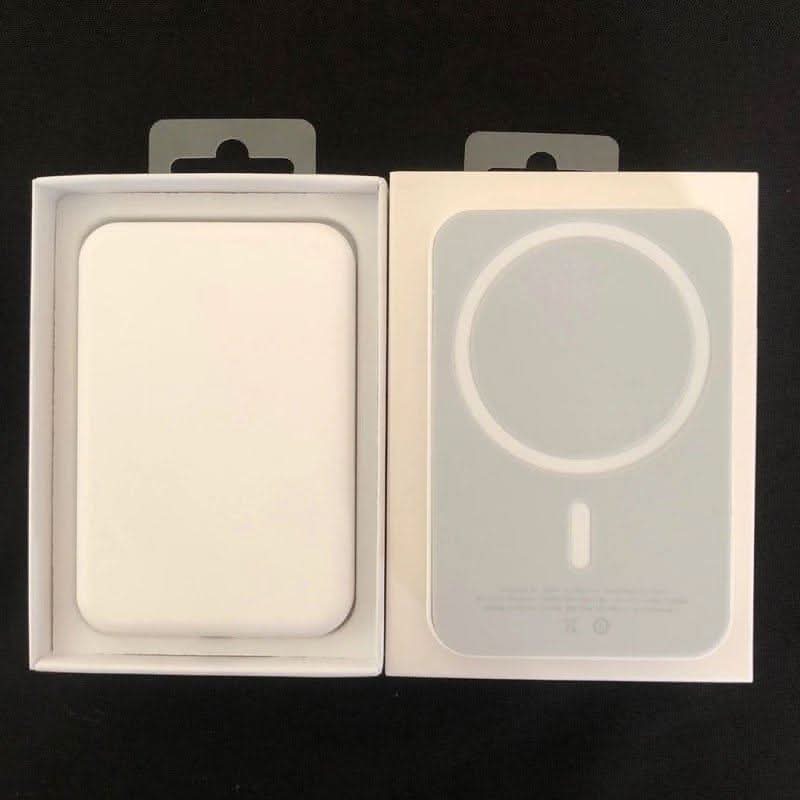 Magnetisk trådløs oplader & Powerbank til iPhone - Hurtig opladning & bærbart design - Carlevel - 