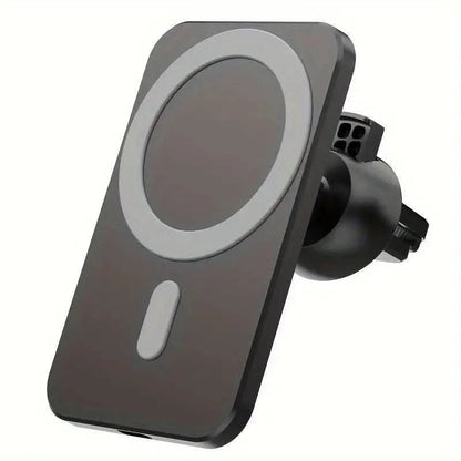 Magnetisk trådløs biloplader med telefonholder - Hurtigoplader til iPhone (MagSafe) - Carlevel - 