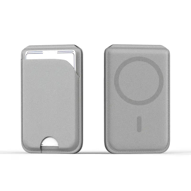 Magsafe pung med stativ - RFID-beskyttelse til iPhone 12-16 - nærbillede detaljer | Carlevel