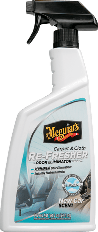 Meguiar's Carpet & Cloth Re – Friskere lugt Eliminator – Produktbillede set forfra | Meguiars