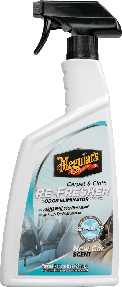 Meguiar's Carpet & Cloth Re – Friskere lugt Eliminator – Produktbillede set forfra | Meguiars