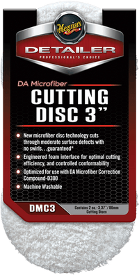 Meguiar's DA Microfiber Cutting Pad 3" 2 - Pack - Produktbillede set forfra | Meguiar's