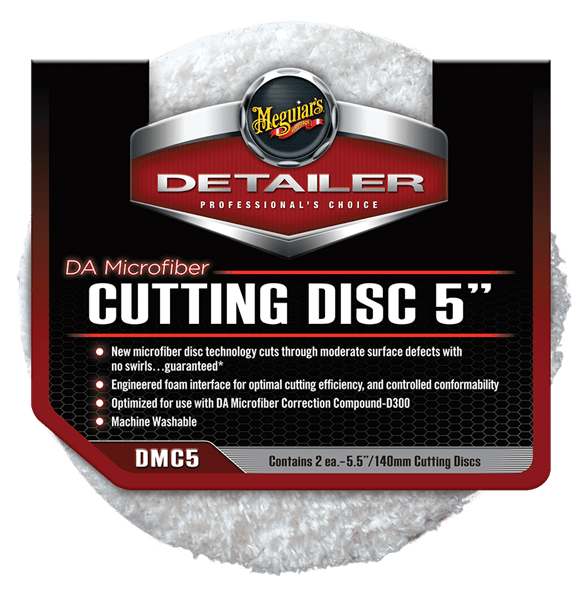 Meguiar's DA Microfiber Cutting Pad 5" 2 - Pack - Produktbillede set forfra | Meguiar's