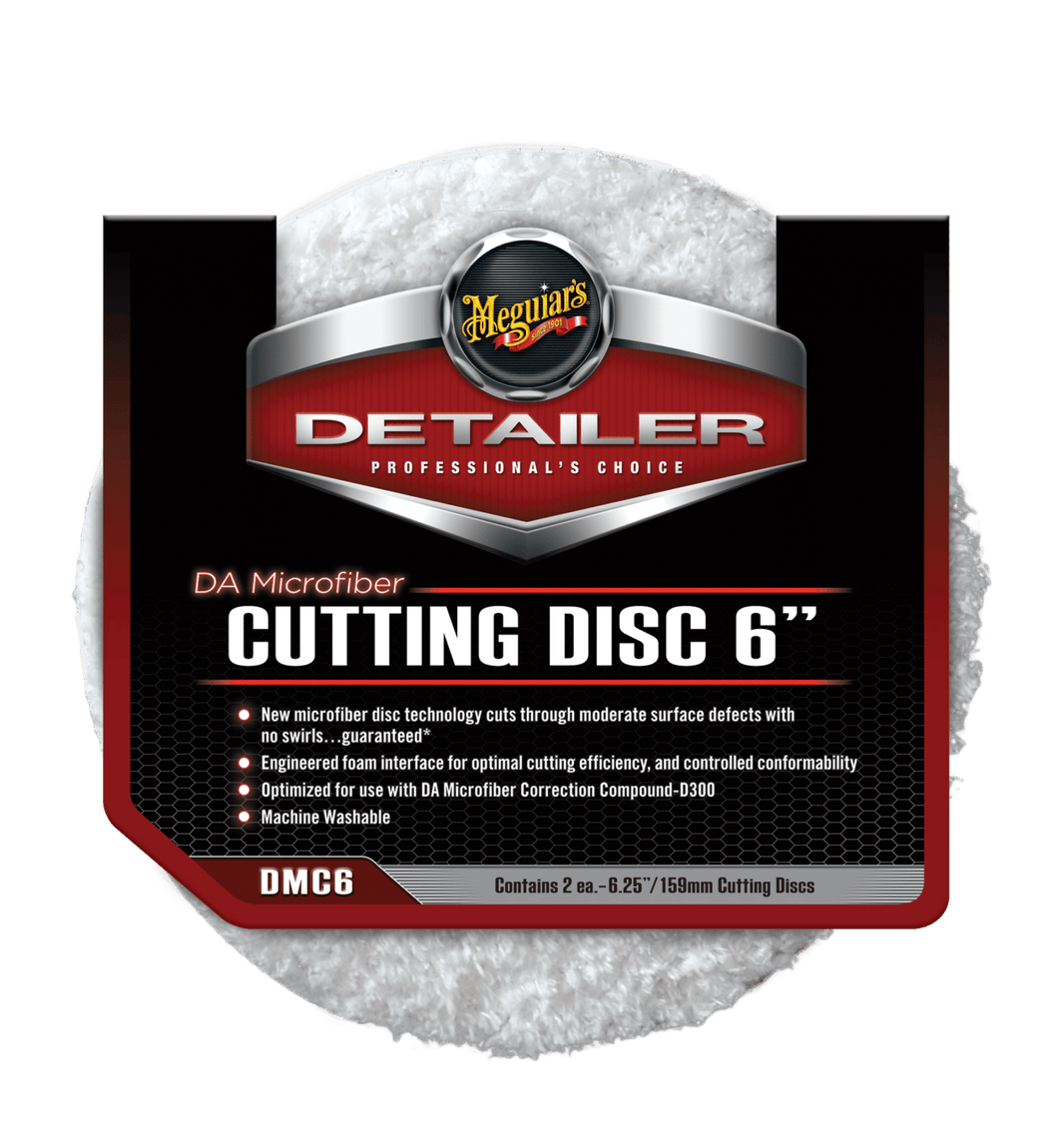 Meguiar's DA Microfiber Cutting Pad 6" 2 - Pack - Produktbillede set forfra | Meguiar's