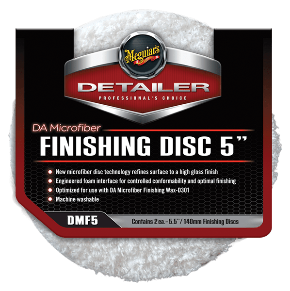 Meguiar's DA Microfiber Finishing Pad 5" 2 - Pack - Produktbillede set forfra | Meguiar's