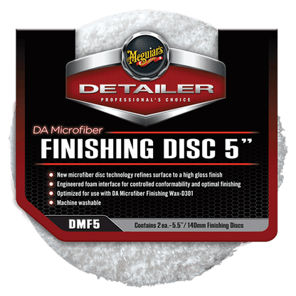 Meguiar's DA Microfiber Finishing Pad 5" 2 - Pack - Produktbillede set forfra | Meguiar's