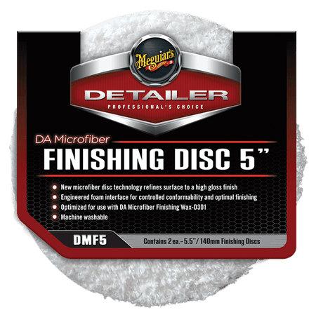 Meguiar's DA Microfiber Finishing Pad 5" 2 - Pack - Produktbillede set forfra | Meguiar's