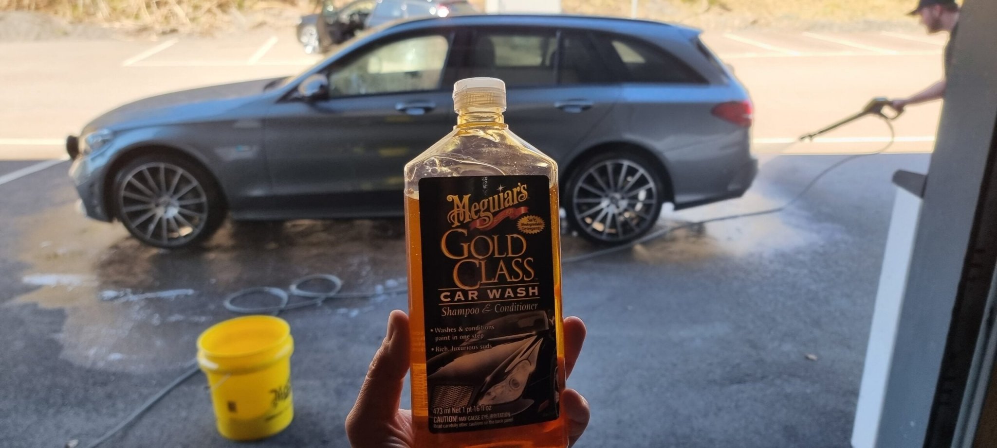 Meguiar's Gold Class Car Wash Shampoo - nærbillede detaljer | Meguiars