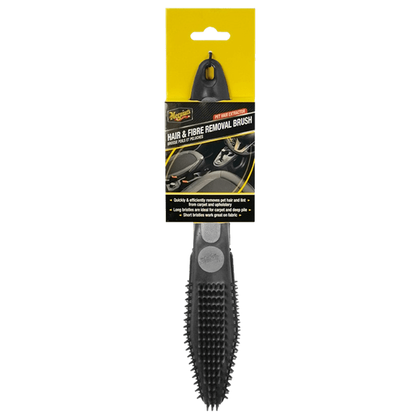 Meguiar's hår- og fiberfjerningsbørste - Produktbillede forfra | Meguiars