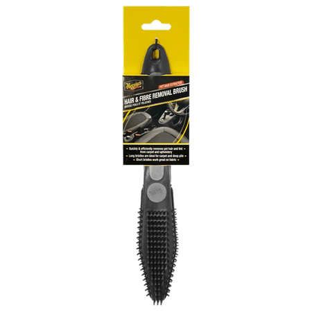 Meguiar's hår- og fiberfjerningsbørste - Produktbillede forfra | Meguiars