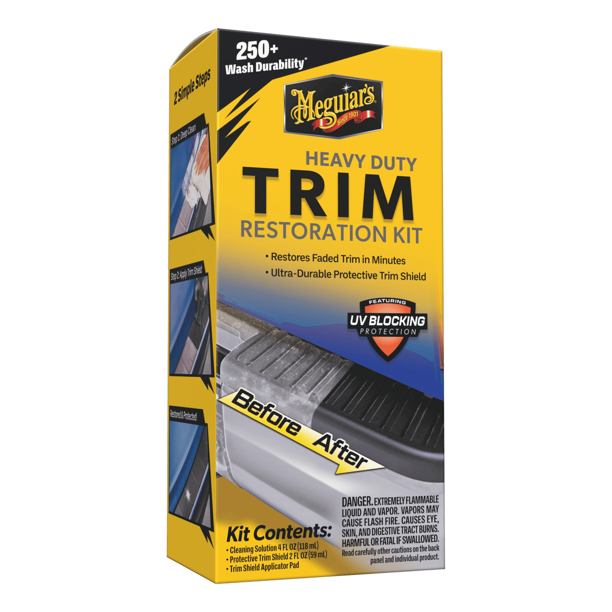 Meguiar's Heavy Duty Trim Restoration Kit - nærbillede detaljer | Meguiars