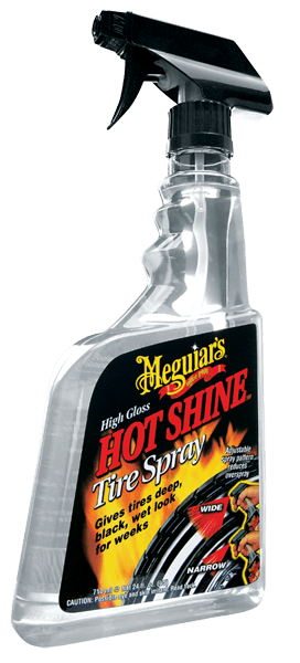 Meguiar's Hot Shine Tire Spray - Produktbillede forfra | Meguiars