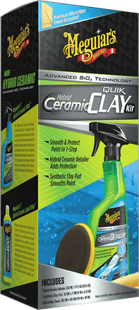 Meguiar's Hybrid Ceramic Clay kit - produktbillede set forfra | Meguiars