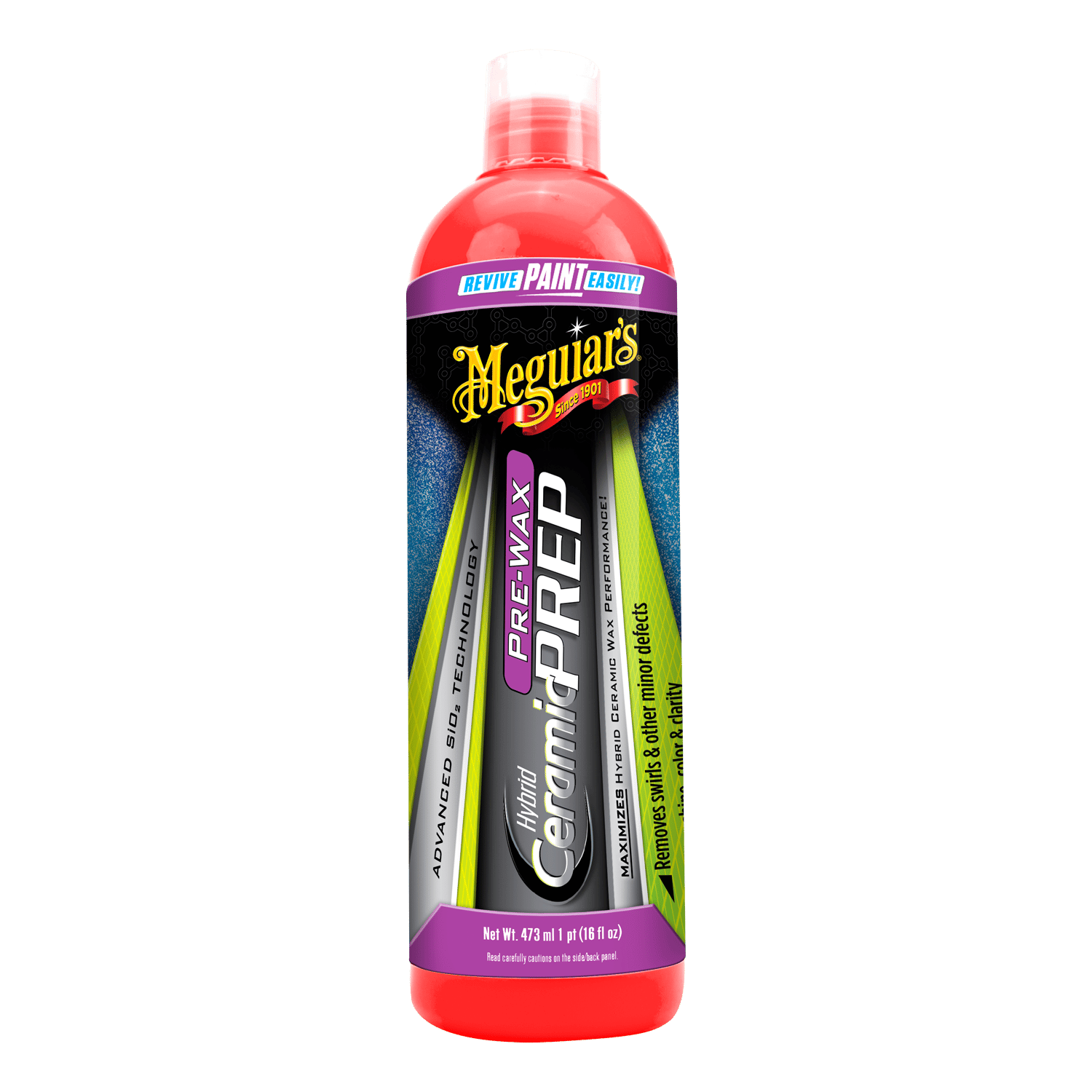 Meguiar's Hybrid Ceramic Pre – Wax Prep – Produktbillede set forfra | Meguiars
