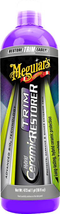 nærbillede af detaljer og materialer af Meguiar's Hybrid Ceramic Trim Restorer - Meguiar's