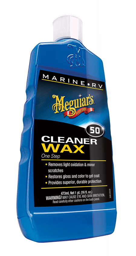 Meguiar's Marine Cleaner Wax 473ML - Produktbillede forfra | Meguiars