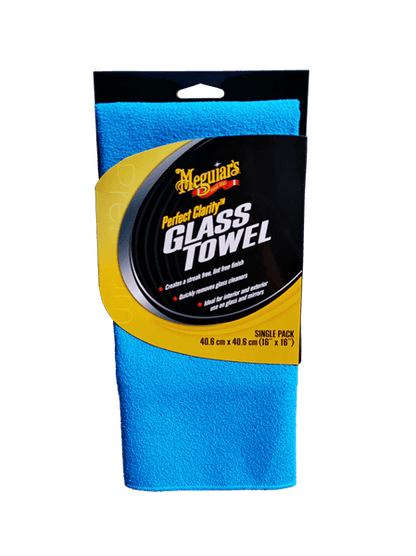 Meguiar's Perfect Clarity glashåndklæde - Produktbillede forfra | Meguiars