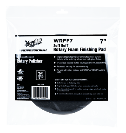 Meguiar's Rotary Foam Finishing Pad 7" - i brug | Meguiars