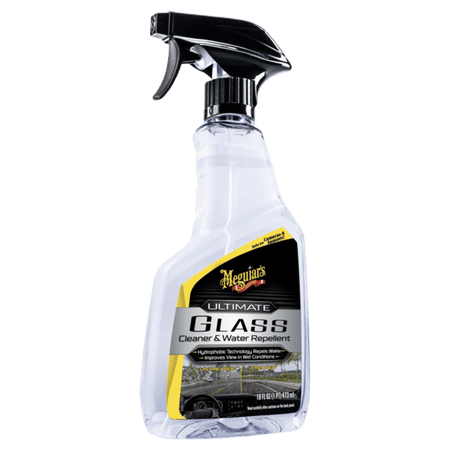 Meguiar's Ultimate Glas Cleaner & Water Repellent - Produktbillede forfra | Meguiars