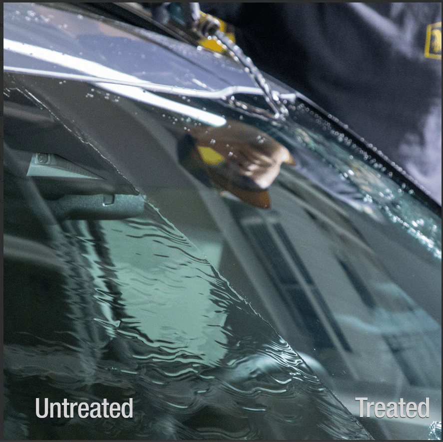 Meguiar's ultimative glasrens og vandafvisende - produktvisning fra side | Meguiars