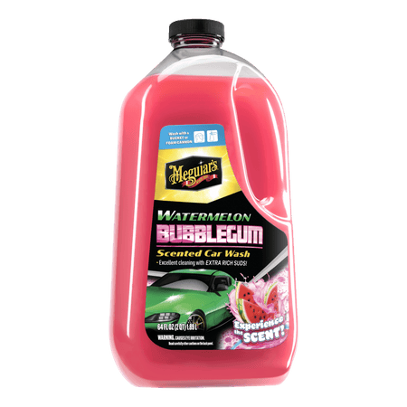 Meguiar's Watermelon Bubblegum Scented Car Wash - Produktbillede forfra | Meguiars