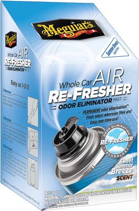 Meguiar's Whole Car Air Re – friskere sommerbrise – produktbillede set forfra | Meguiars