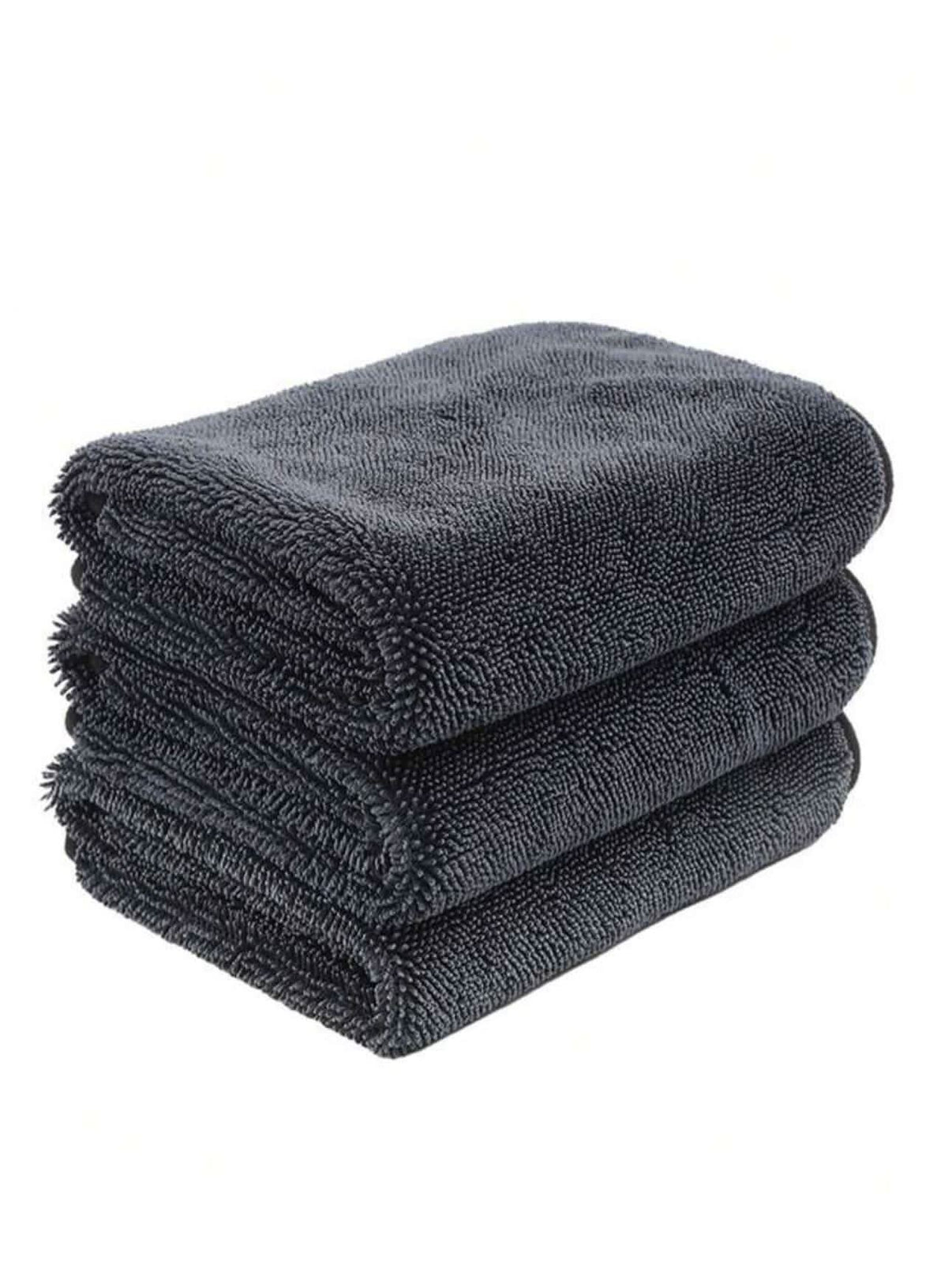 Meget absorberende mikrofiberklud 30x40 cm - Effektiv til bilpleje og rengøring - Carlevel - 
