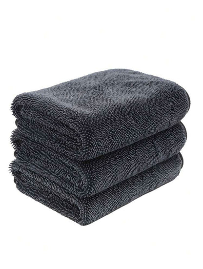 Meget absorberende mikrofiberklud 30x40 cm - Effektiv til bilpleje og rengøring - Carlevel - 