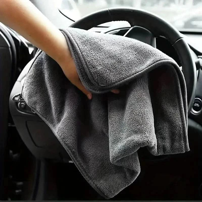 Mikrofiberklud Superabsorberende viskeklud 35x70 cm - Ideel til bilpleje og hurtig tørring - Carlevel - 