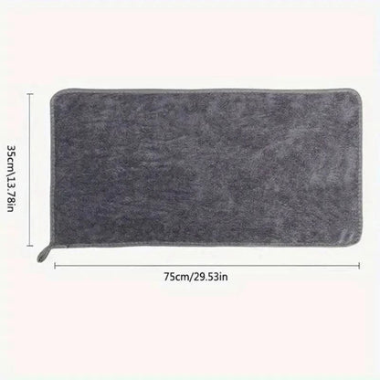 Mikrofiberklud Superabsorberende viskeklud 35x70 cm - Ideel til bilpleje og hurtig tørring - Carlevel - 