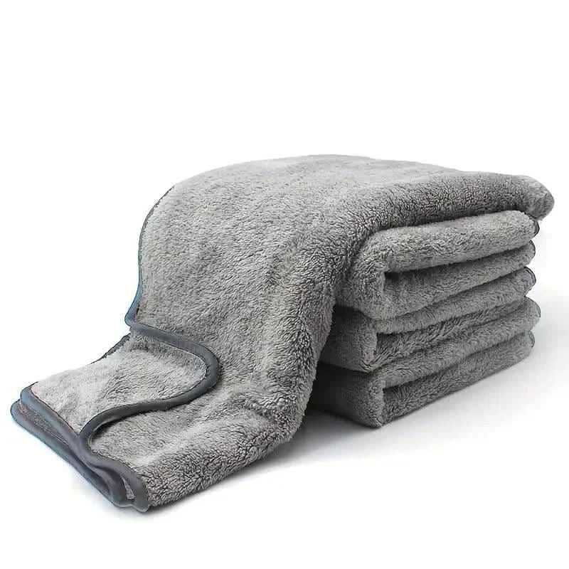 Mikrofiberklud Superabsorberende viskeklud 35x70 cm - Ideel til bilpleje og hurtig tørring - Carlevel - 