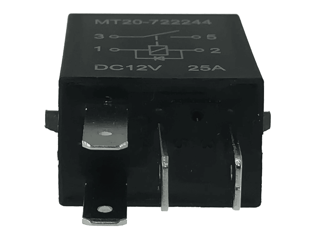 nærbillede af detaljer og materialer af Microrelay 4 - Pin afslutning med diode - Carlevel