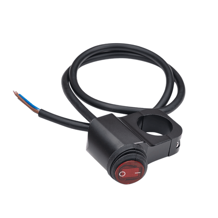 Motorcykelkontakt ON/OFF - 12V - produktbillede forfra | Carlevel