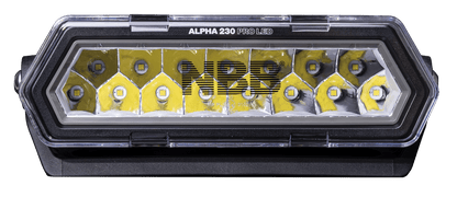 NBB Alpha 230 Pro LED ekstra lysrampe - produkt set fra siden | NBB