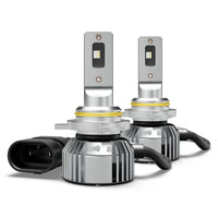 produktbillede forfra, der viser NIGHT BREAKER LED SMART HIR2 – Street Legal – OSRAM