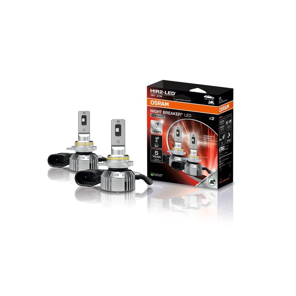 produktbillede 11 af NIGHT BREAKER LED SMART HIR2 – Street Legal – OSRAM